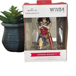 NEW. Hallmark resin Ornament featuring “1984 Wonder Woman” Diana Prince.